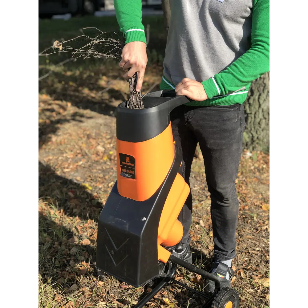 Измельчитель садовый электрический Carver SH 2400 Вт STLM-2186403 - Вид №4