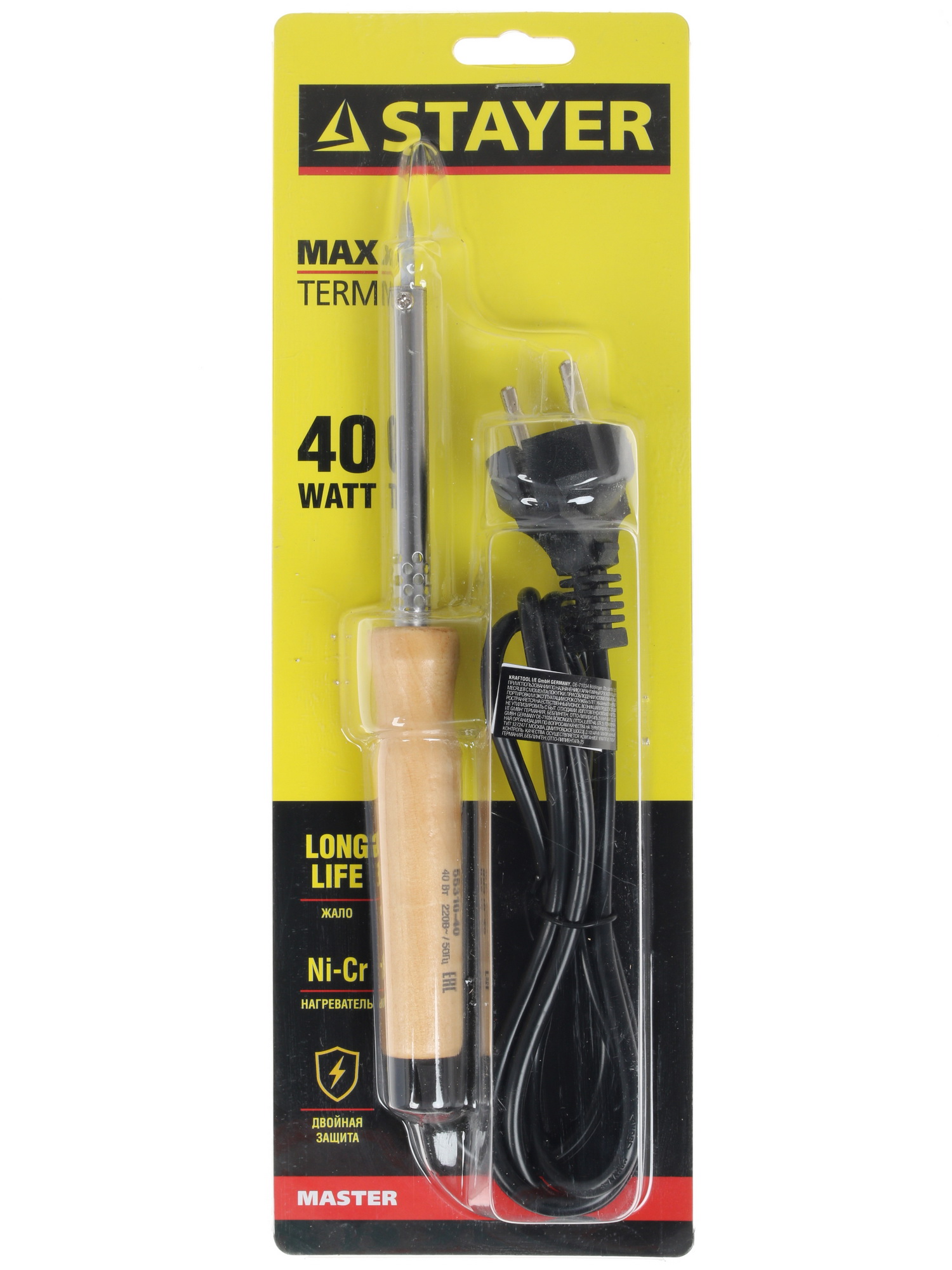 Паяльник Stayer MAXTerm 55310-40 1147679 STDN-0025324 - Вид №5