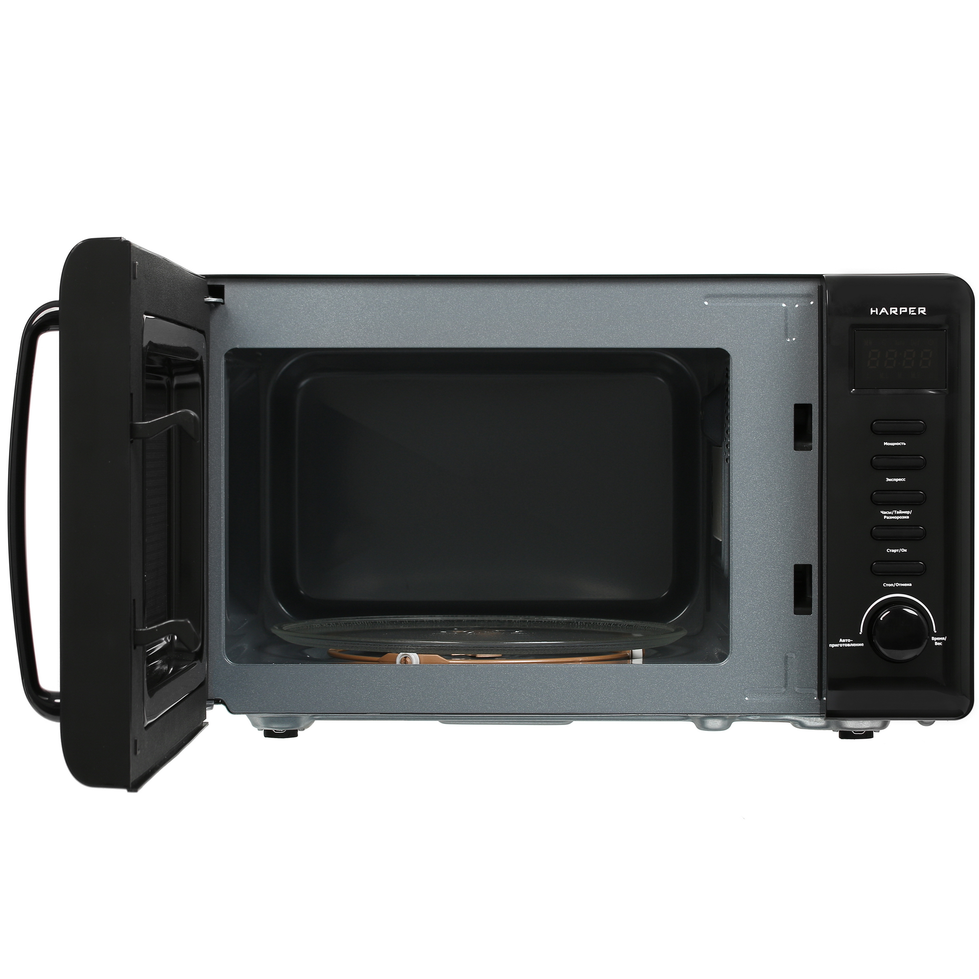9936787 Микроволновая печь HARPER HMW-20ST02 черный STDN-0126522 - Вид №5