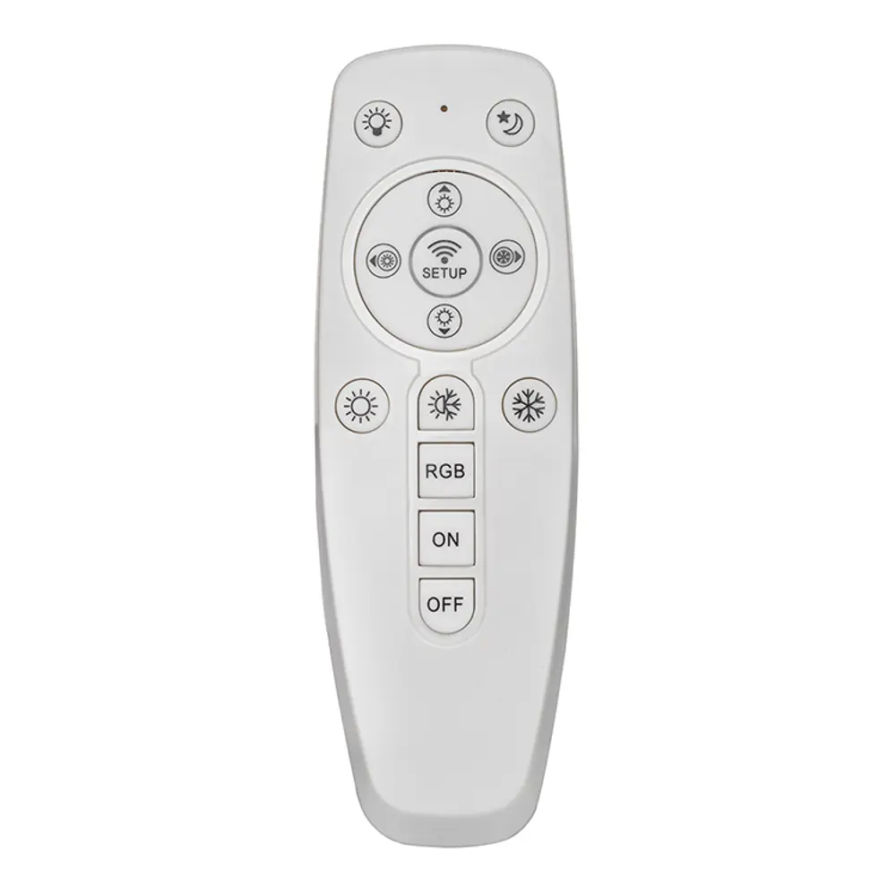 Люстра потолочная светодиодная Lamplandia Bergen Grey L1480 с пультом управления, 24 м², регулируемый белый свет, цвет серый STLM-2189083 - Вид №9