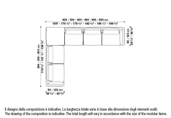 Угловой диван из ткани B&B Italia Ричард ARCH-00040927 - Вид №108