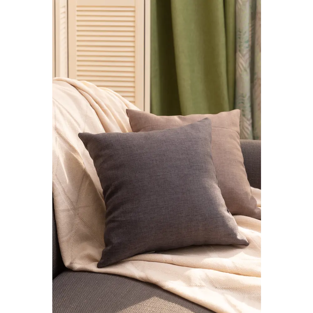 Подушка Inspire Looks 40х40 Dark Grey Тem Серая STLM-2079693 - Вид №3