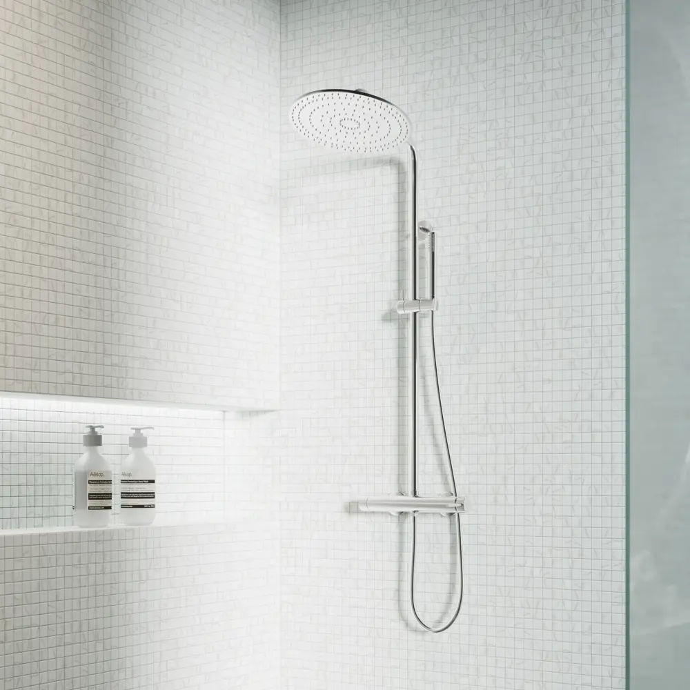 Мозаика Marble Ven White Antislip стекломасса 31.1x5.3 см цвет белый Santreyd Мозаика Onix STLM-2076157 - Вид №5