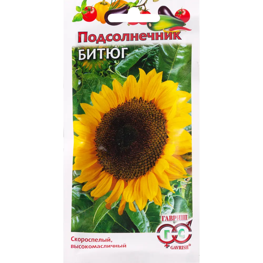 Подсолнечник Битюг Н17 10 г 82097811 STLM-2005660 ГАВРИШ 