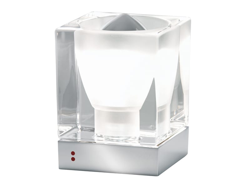 Стеклянная настольная лампа Fabbian Cubetto ARCH-00067940