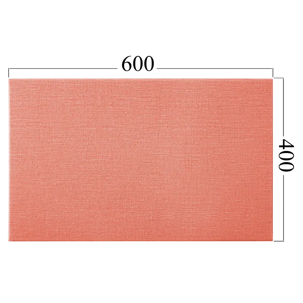 Панель полиэстеровая 9мм 600х400 мм цвет коралл РСП STLM-2042813 - Вид №6