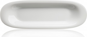 10609944 Furstenberg Блюдо овальное Furstenberg "Флюен. Белый декор" 28,5см Фарфор