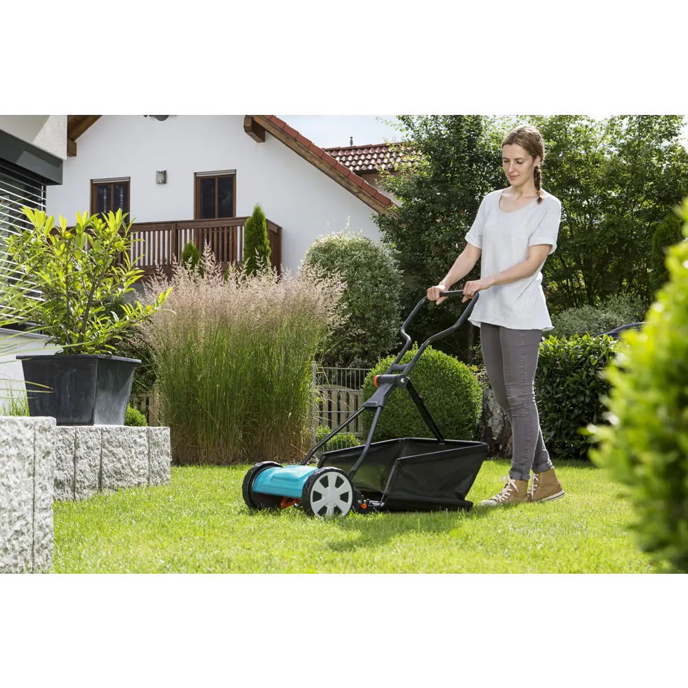 Газонокосилка механическая Gardena Classic 330 33 см STLM-2108880 - Вид №5