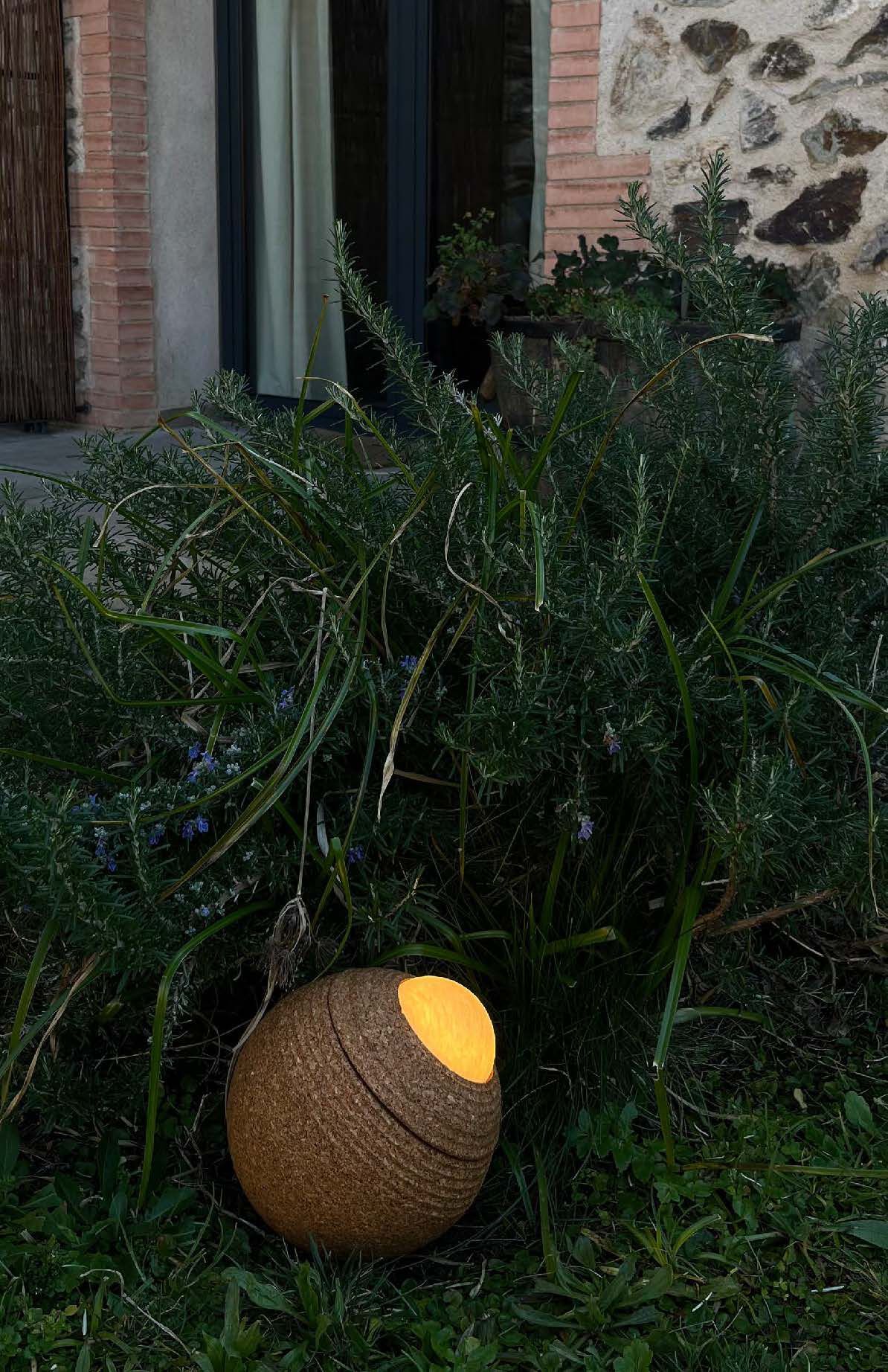 Открытый торшер из пробки luxcambra Земля ARCH-00123005 - Вид №4