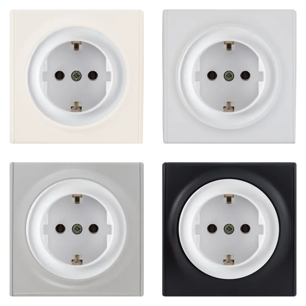 ONEKEYELECTRO Florence — розетка с заземлением в стиле Ренессанс 82126959 STLM-0019845 - Вид №1