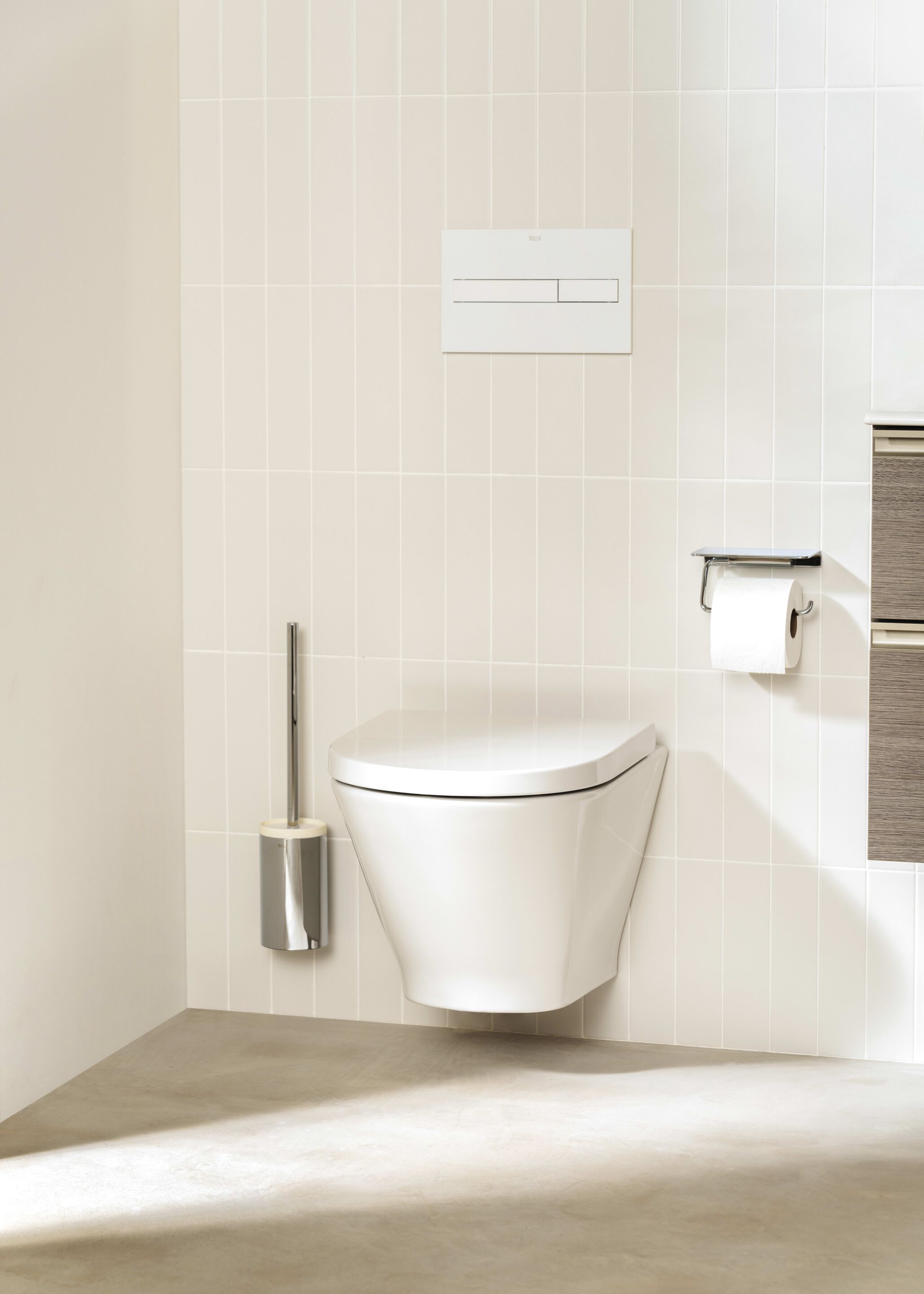 Фарфоровый компактный подвесной туалет Roca The Gap ARCH-00030898 - Вид №1