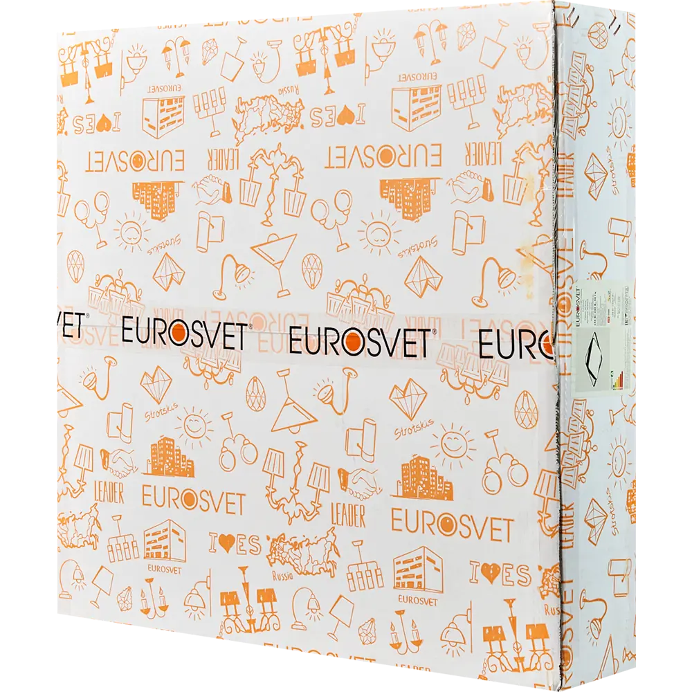 Светильник потолочный светодиодный Eurosvet Jeremy 90252/1 с пультом управления, 19 м², регулируемый белый свет, цвет черный STLM-2152674 - Вид №7