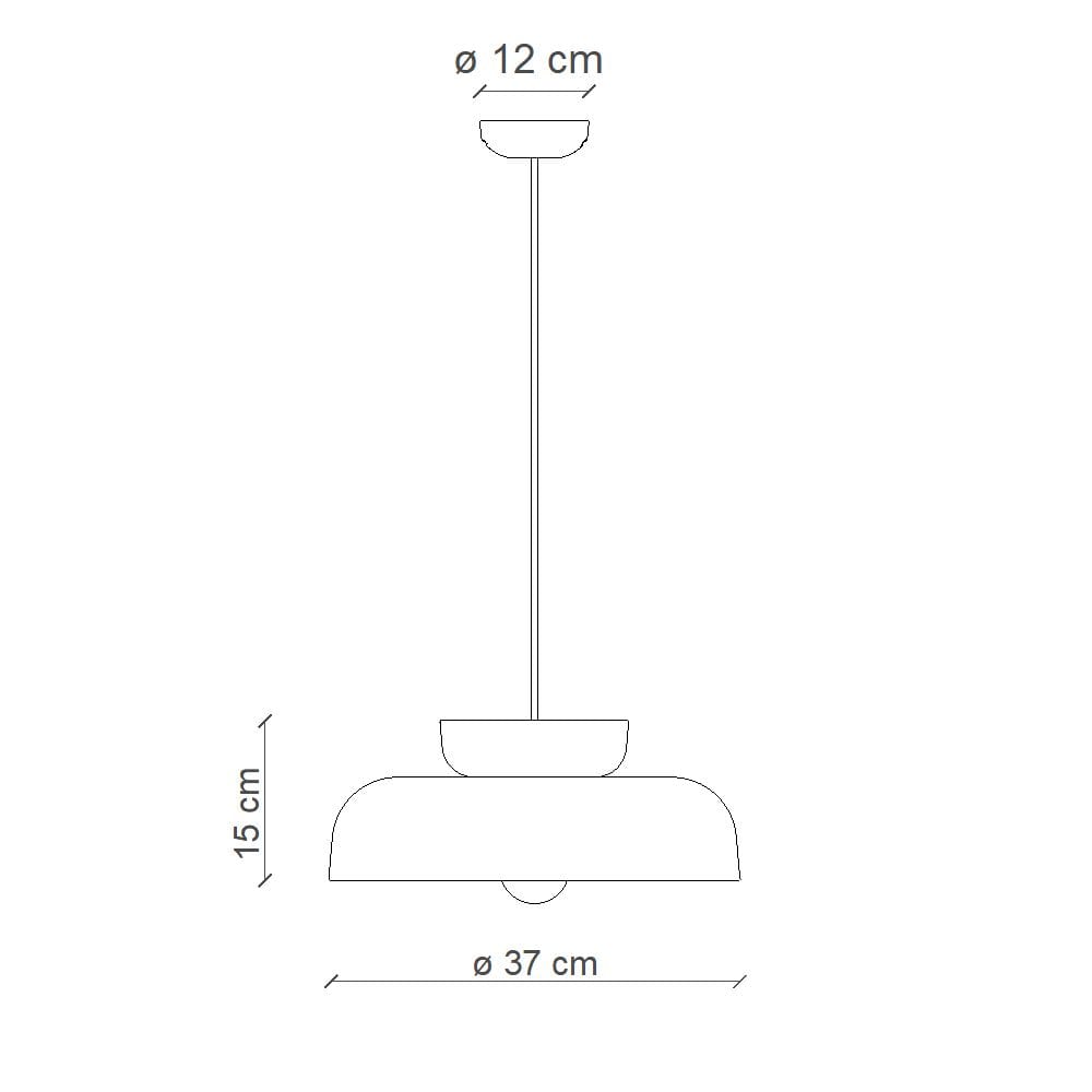 Керамический подвесной светильник FERROLUCE Маракана ARCH-00067166 - Вид №6