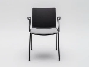 MDD Пластиковый стул со встроенной подушкой для залов ожидания Shila