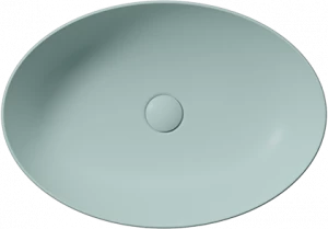 884215 Накладная раковина на столешницу  овальная GSI ceramica