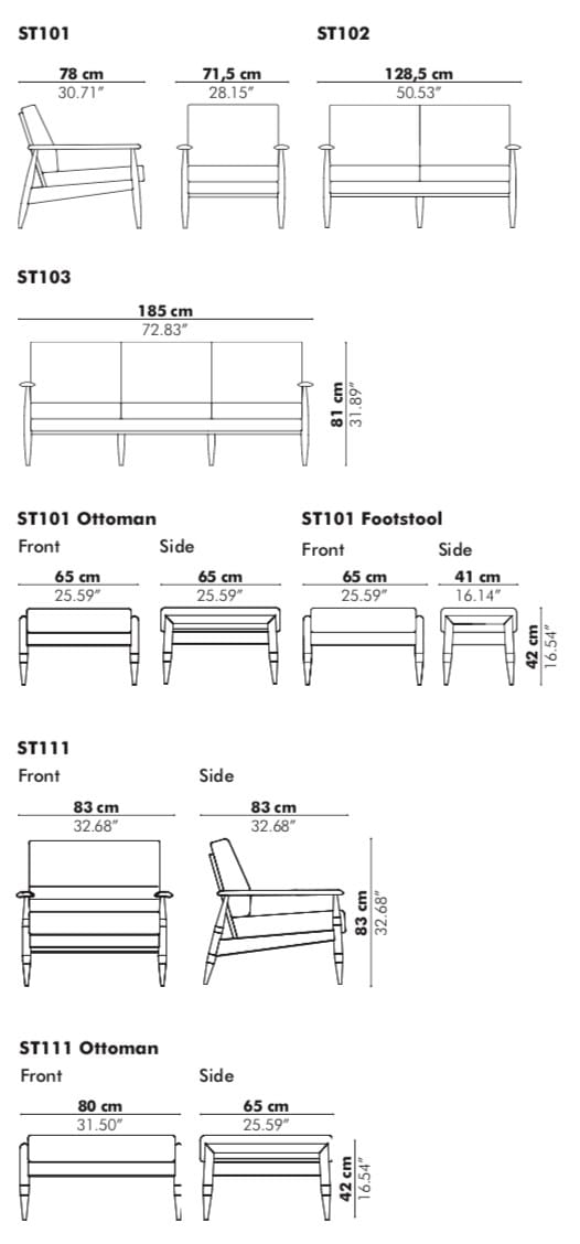 Тканевая подставка для ног BuzziSpace BuzziNordic ARCH-00096791 - Вид №2