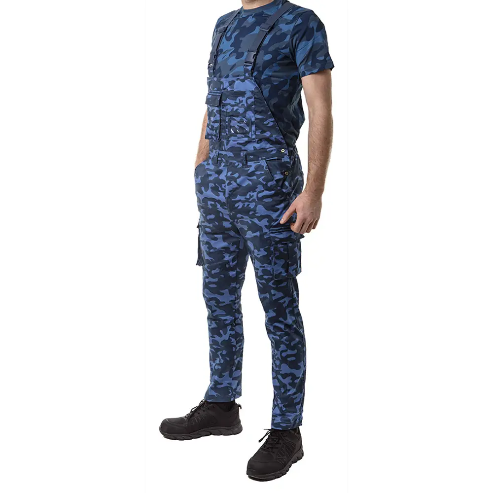 Полукомбинезон рабочий Neo Tools Camo синий размер XL рост 184-187 STLM-2185068 - Вид №2