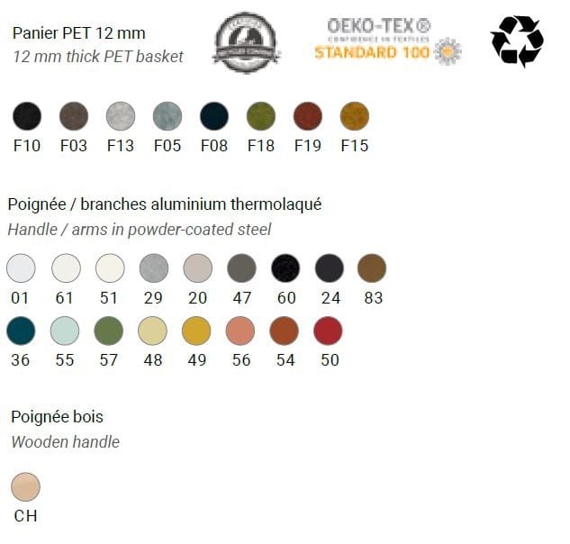 Лоток для бумаги из переработанного ПЭТ Manade BASKET ARCH-00020922 - Вид №3