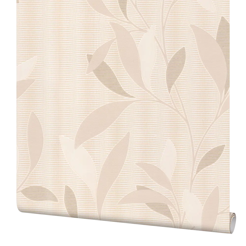 Обои виниловые Home Color Algae бежевые 0.53 м 11027-21 STLM-2120952
