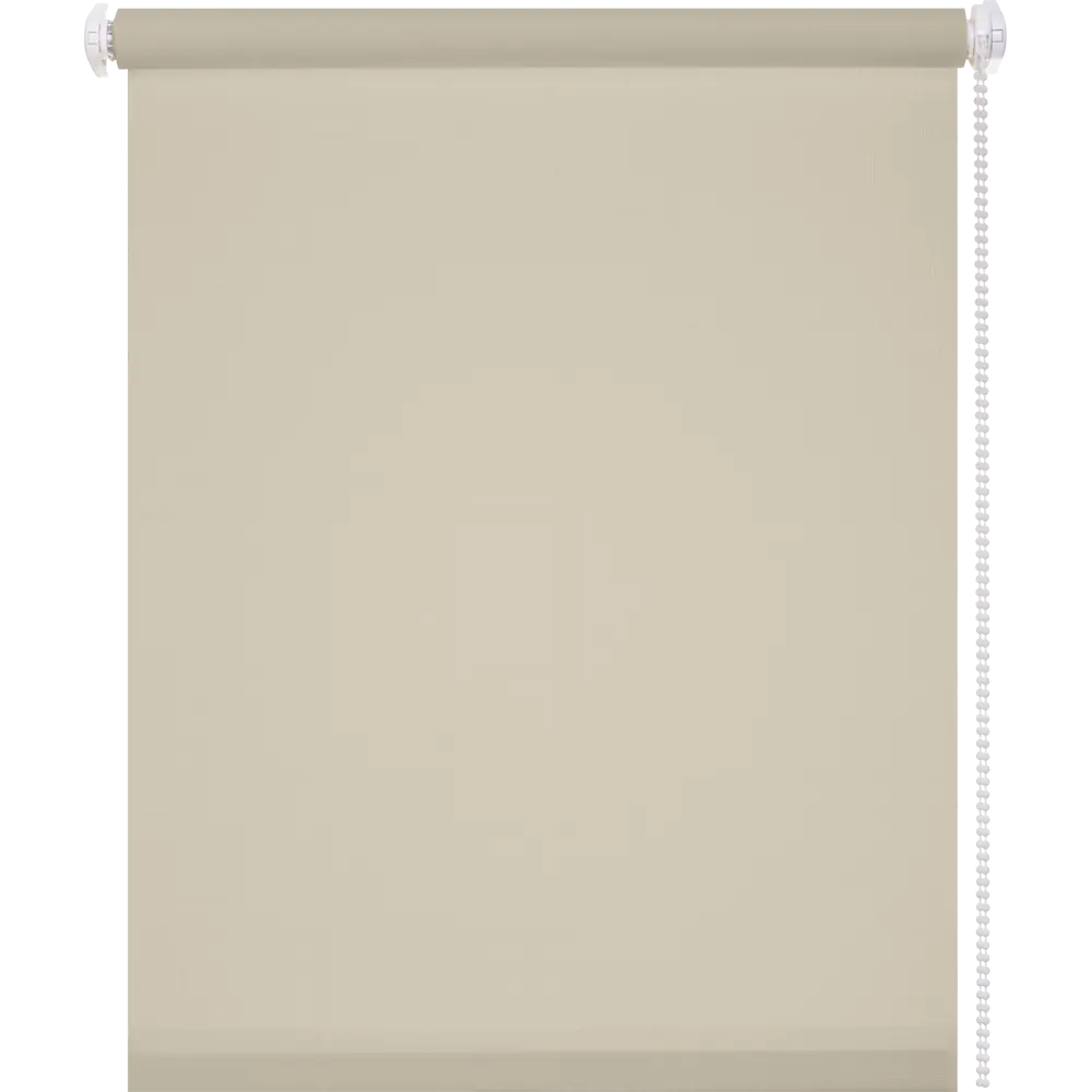 Штора рулонная Inspire Шантунг 60x160 см бежевая STLM-2086551 - Вид №1
