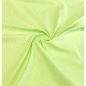 Ткань для шитья постельного белья поплин ширина 220 см цвет салатовый, цена за 1 метр погонный БЕЗ БРЕНДА