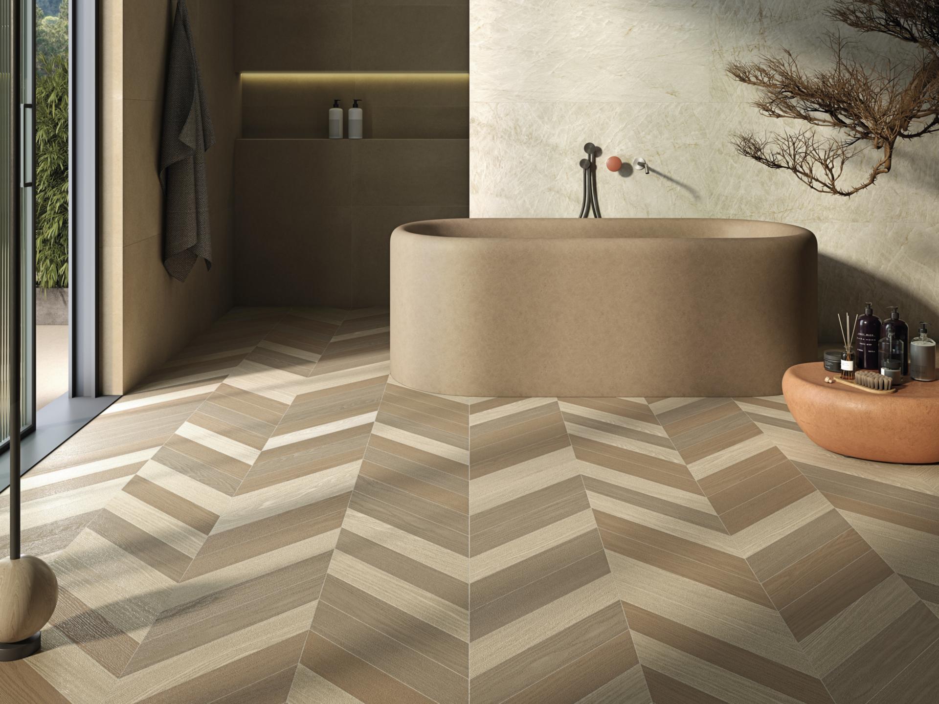 Пол / облицовка керамогранита под дерево VIVES TANDEM WOOD ARCH-00152473 - Вид №1