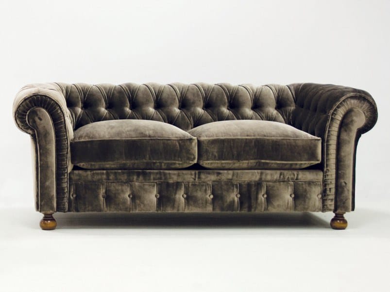 2-местный бархатный диван capitonné CREARTE COLLECTIONS Chesterfield Classic Origins ARCH-00036895 - Вид №1