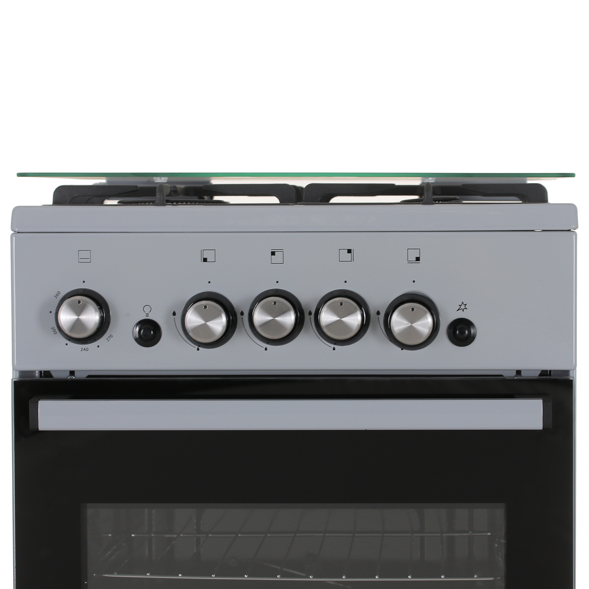 9082366 Газовая плита DEXP G25-1G серый STDN-0040825 - Вид №4