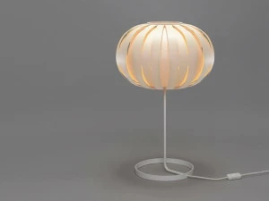 SENCE Светодиодная настольная лампа ручной работы из шпонированного дерева Skog