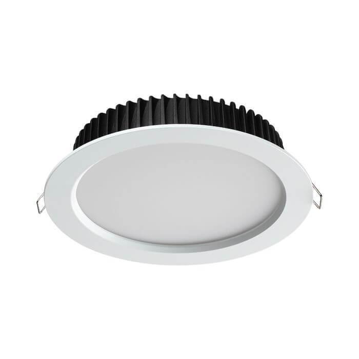 358302 Встраиваемый светодиодный светильник Drum Novotech Spot
