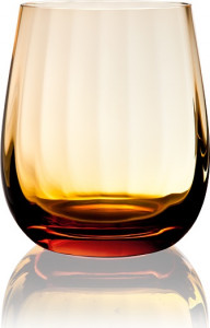 10536861 Moser Набор из 6 стаканов для виски 360мл "Оптик" (6цв) Хрусталь бессвинцовый