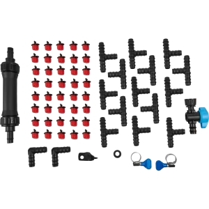 86745425 Набор фитингов для холодного капельного полива "Деревья, кустарники, цветники" STLM-0071140
