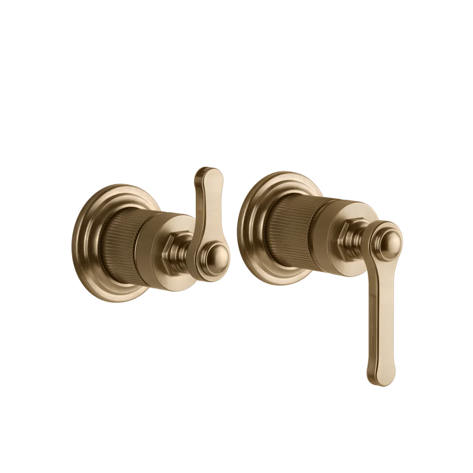 Смеситель для душа 65038 726 Gessi Venti20 ТЕПЛАЯ БРОНЗА BR. PVD 65038726