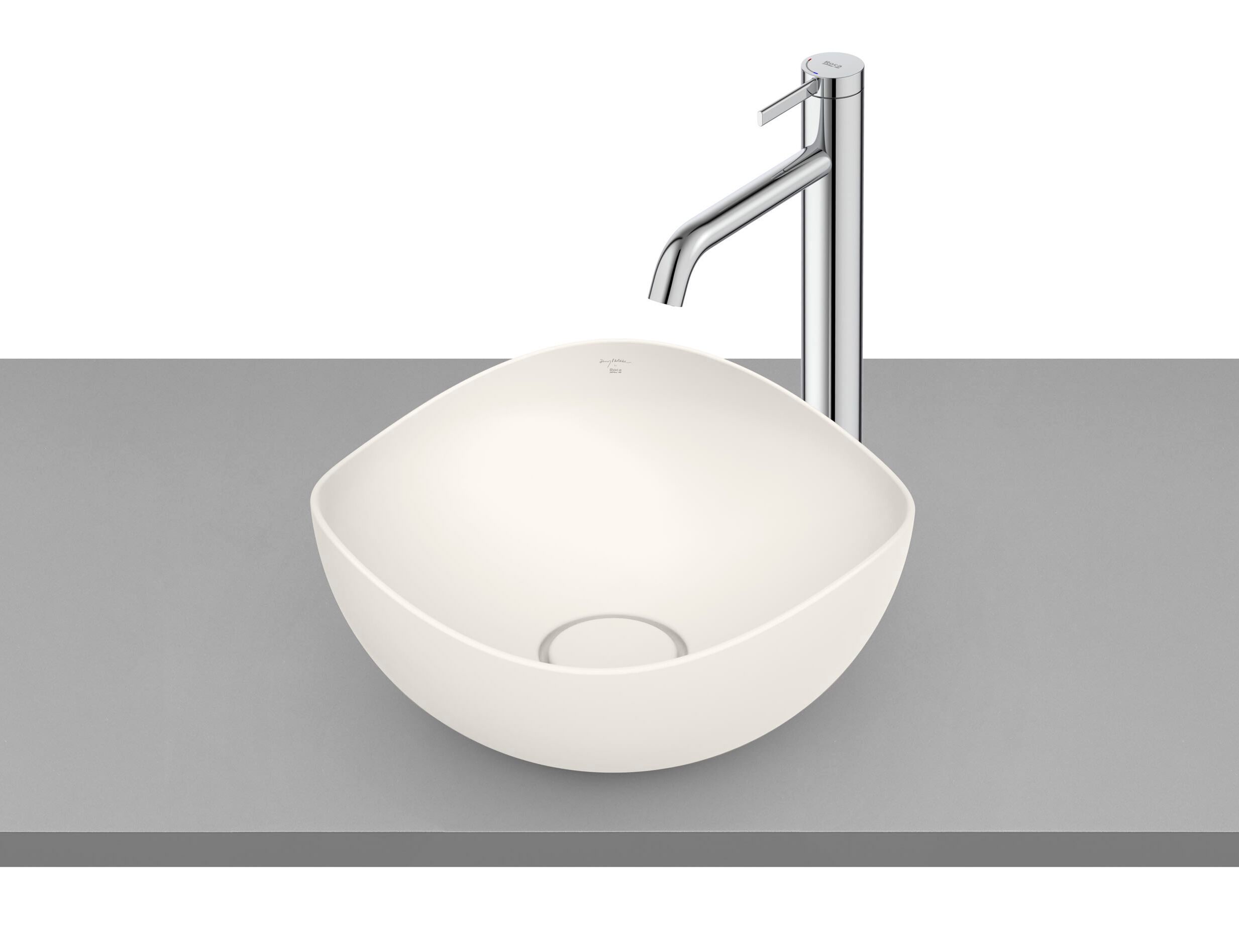 Керамическая столешница круглый умывальник Roca Ohtake ARCH-00039449