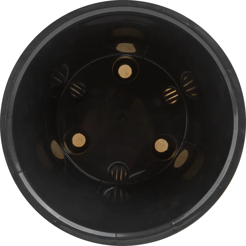 Кашпо Homver London ø20 h18.3 см v4 л пластик светло-бежевый STLM-2075944 - Вид №1