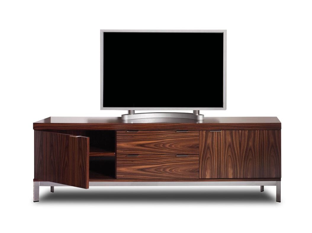 Деревянный шкаф для телевизора с выдвижными ящиками и распашными дверцами Hurtado Evolution ARCH-00101295