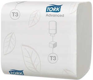 11427138 Сложенная мягкая туалетная бумага в складки Tork