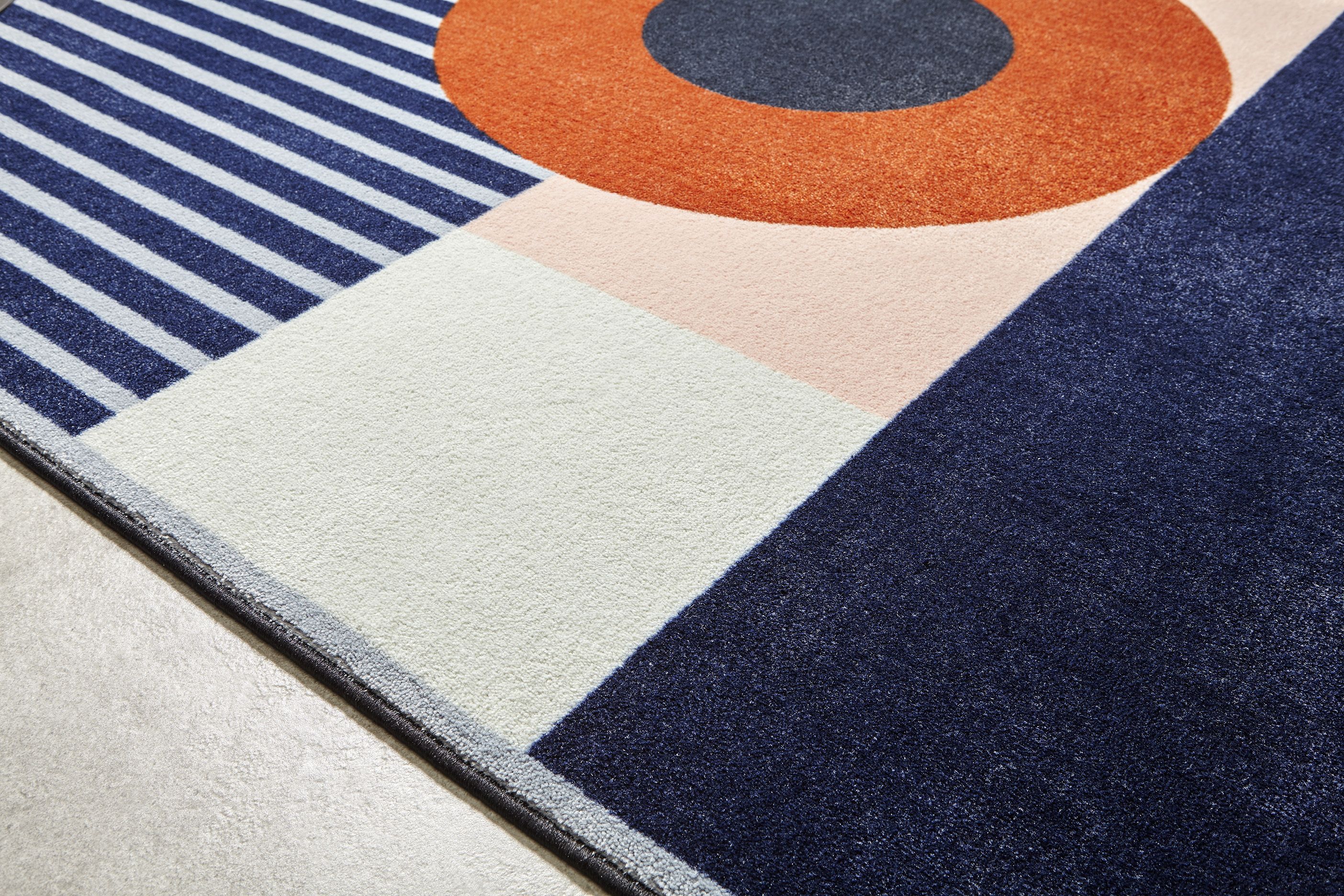 Узорчатый прямоугольный коврик для ванной комнаты Antoniolupi летающая геометрия ARCH-00001662 - Вид №3