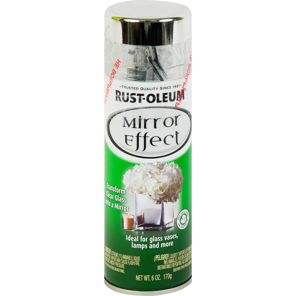 Краска аэрозольная с эффектом зеркала 0.17 кг RUST-OLEUM STLM-2021229