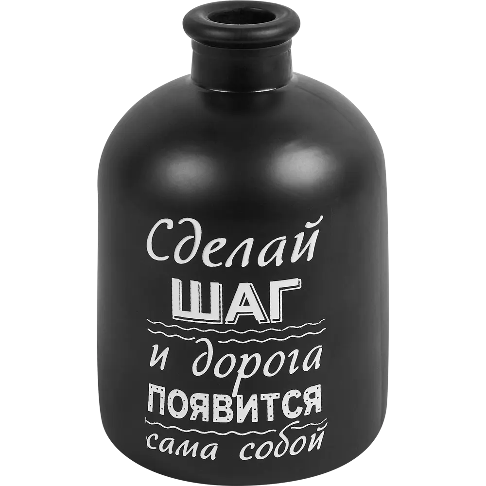 Santreyd Ваза Шаг - чёрная матовая элегантность для современного интерьера 87691210 STLM-1484626 - Вид №1