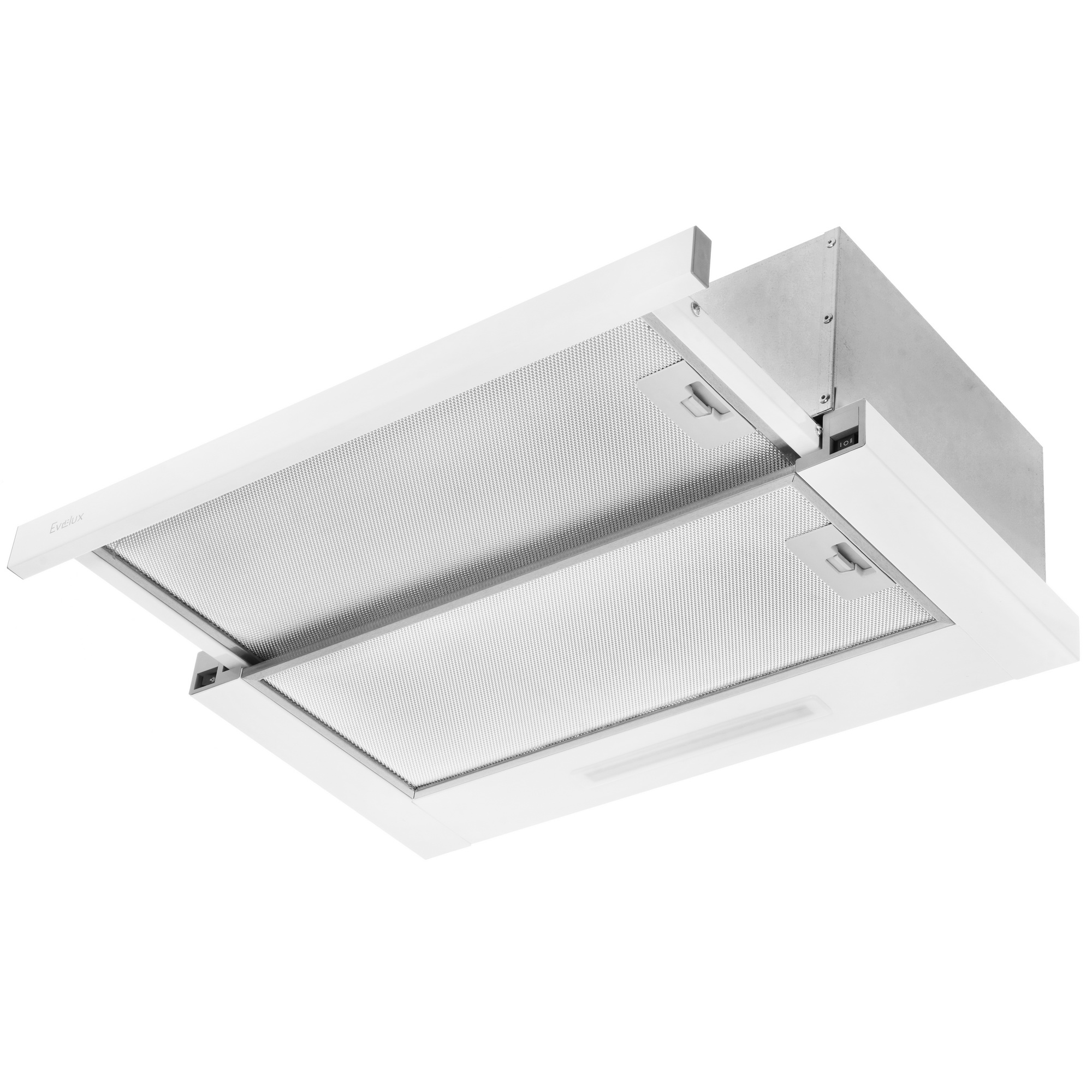 9905541 Вытяжка телескопическая Evelux TEL 60 W белый/белый STDN-0047736 - Вид №2