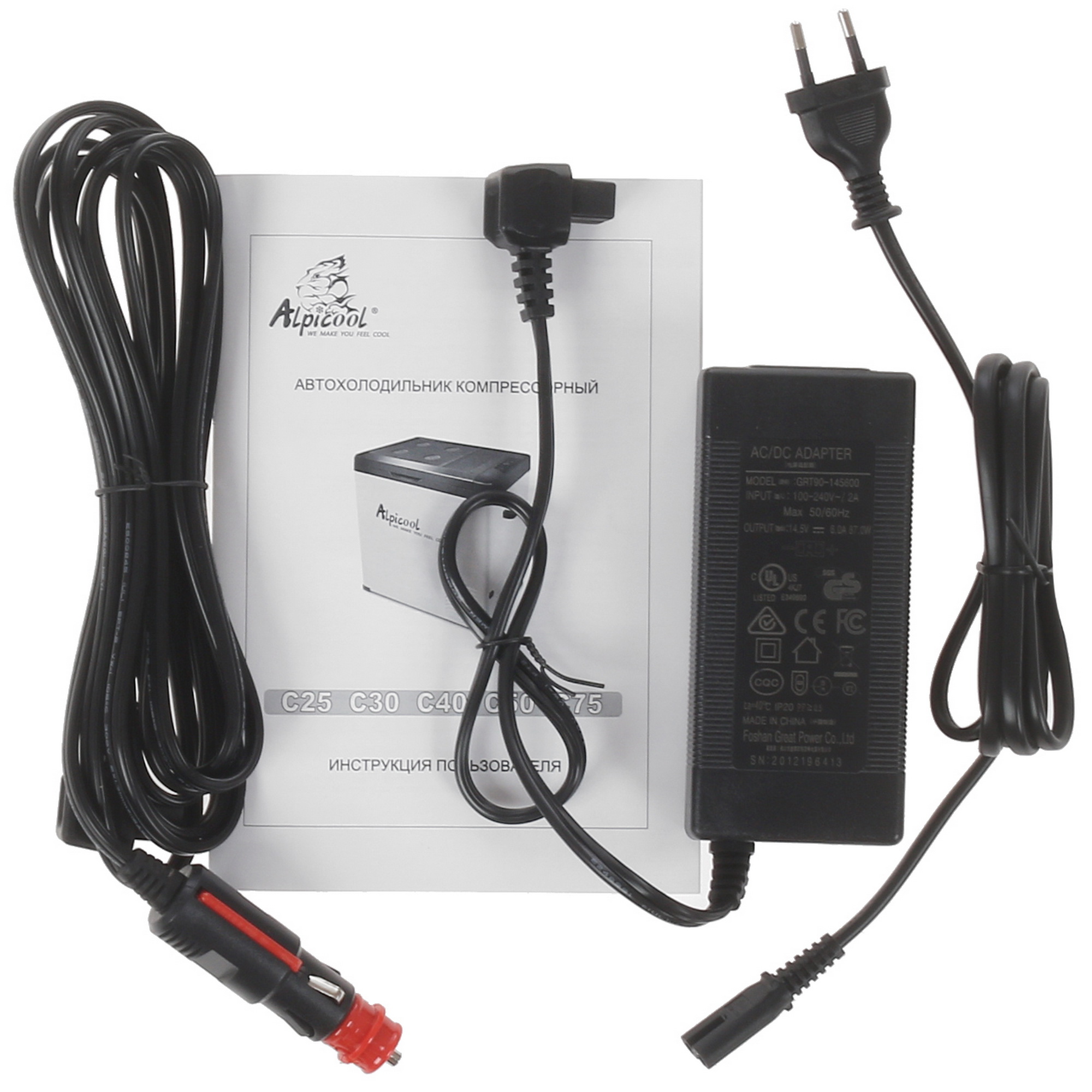 5324150 Холодильник автомобильный ALPICOOL C40 серый STDN-0137469 - Вид №8