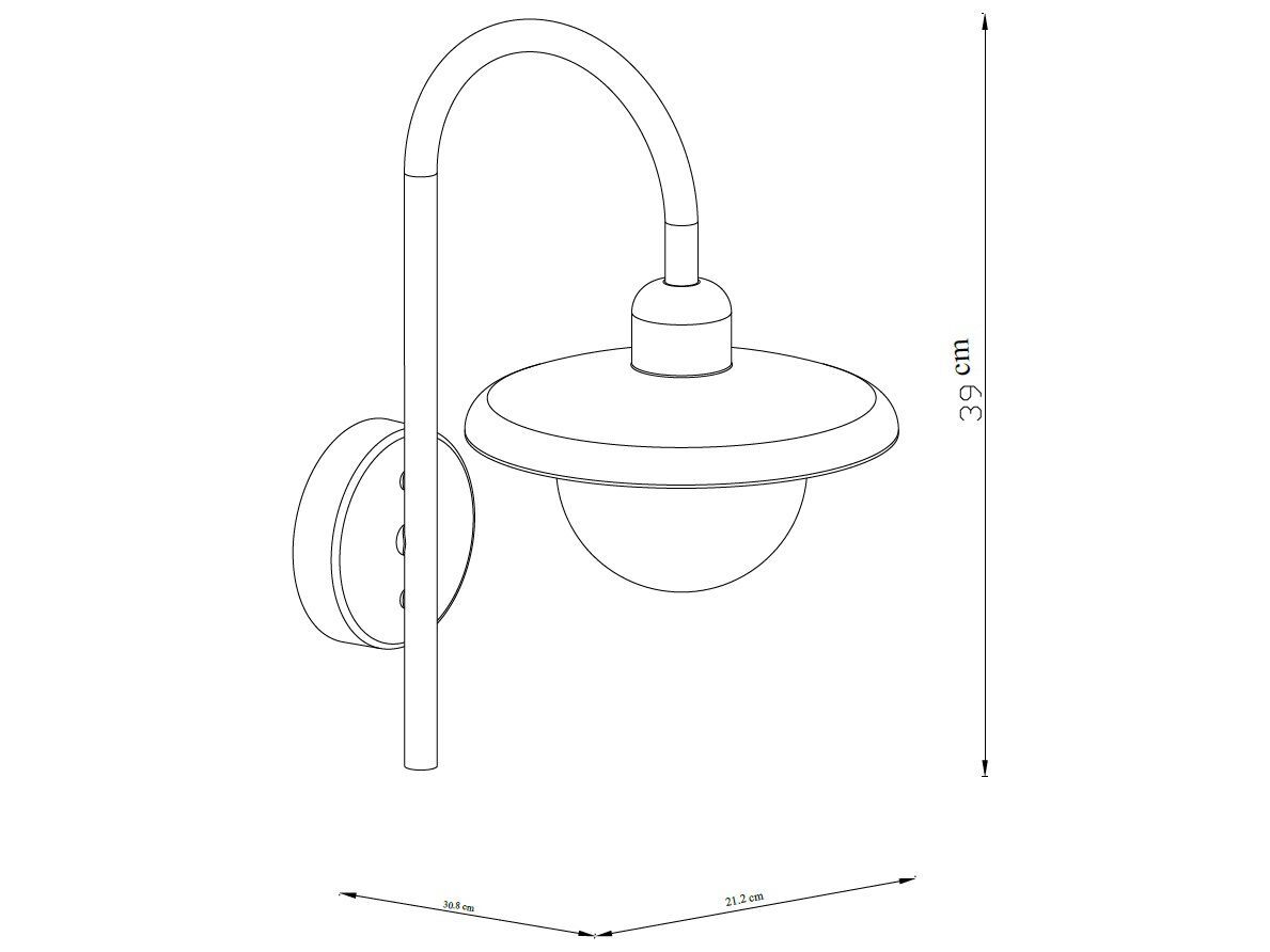 Металлический настенный светильник Nordlux BERLO ARCH-00144858 - Вид №4