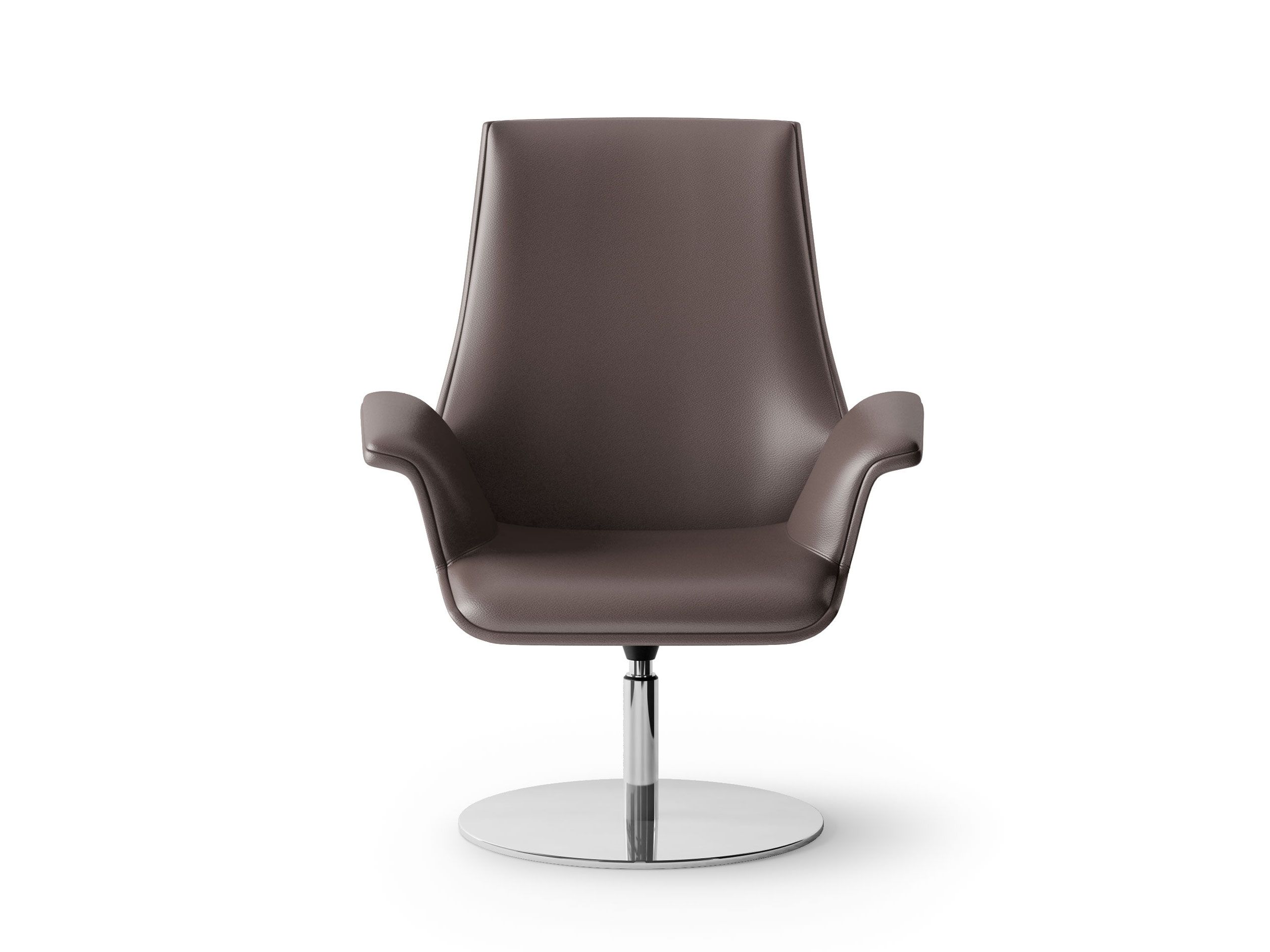 Поворотный стул с подлокотниками для залов ожидания SITLOSOPHY® Maxima ARCH-00134388 - Вид №1