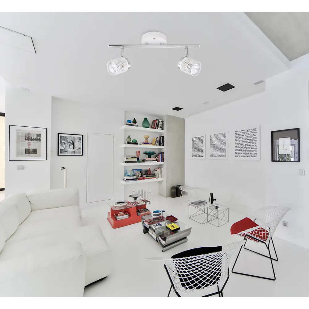 Спот L1131-2 Gauze 2xGU10x35 Вт LAMPLANDIA STLM-2164663 - Вид №8