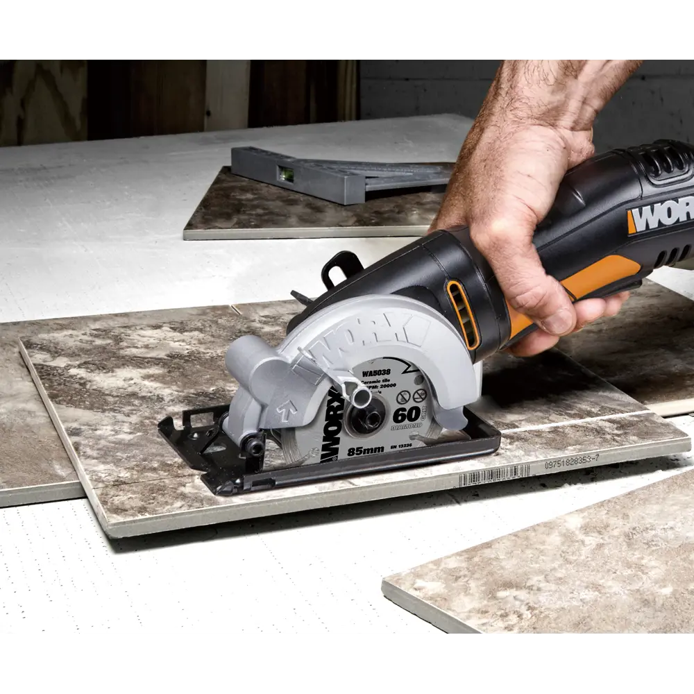 Циркулярная мини-пила Worx WX423, 85мм, 400Вт STLM-2186973 - Вид №3
