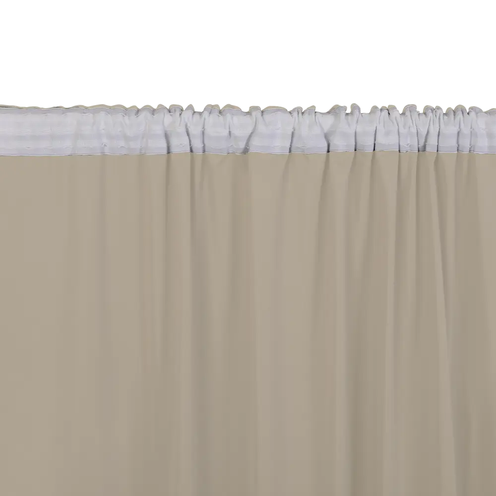 Штора на ленте Inspire Lirio 140x280 см цвет бежевый STLM-2164032 - Вид №4