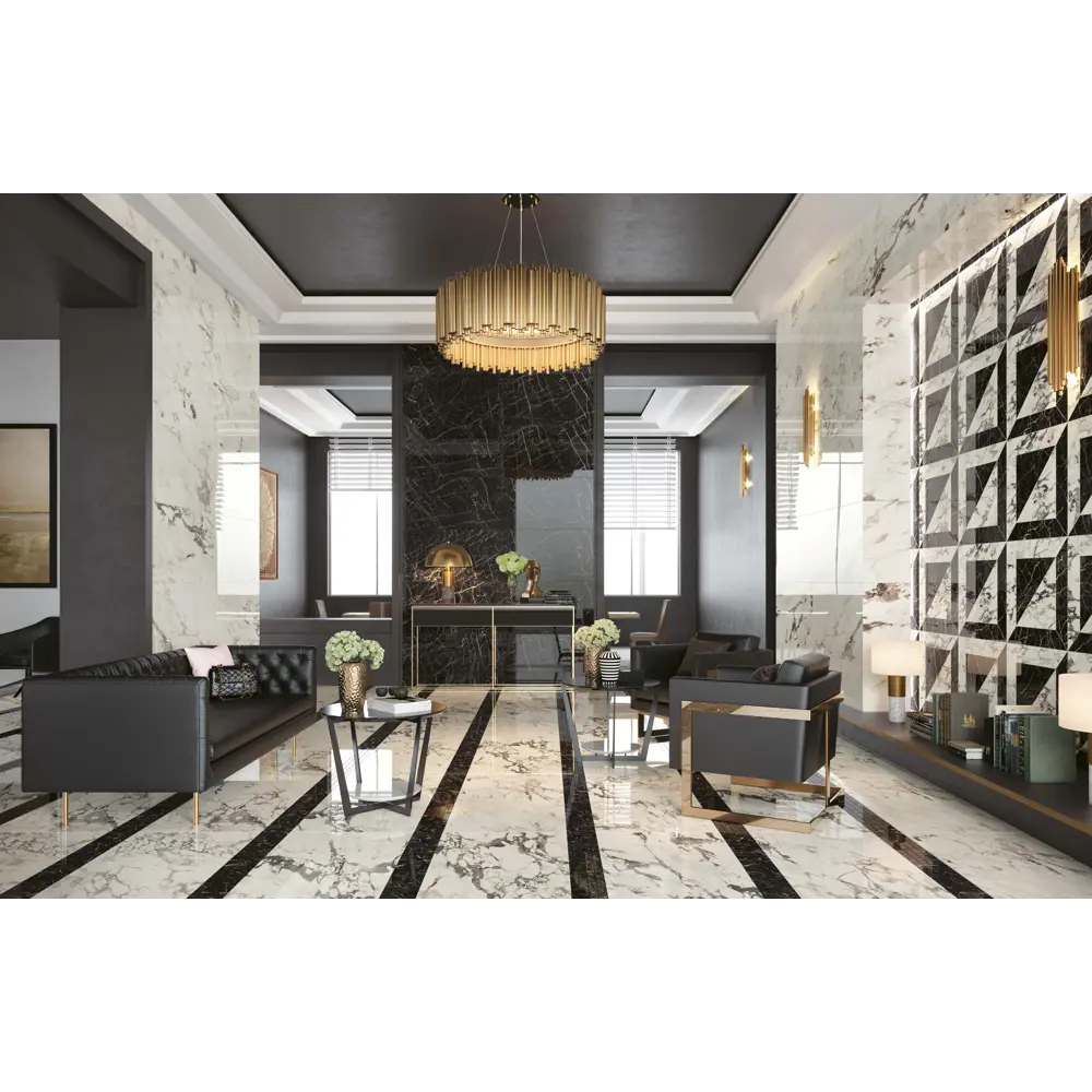 Керамогранит Allure Capraia 45x45 см 1.215 м² матовый цвет белый Santreyd STLM-2194306 - Вид №4