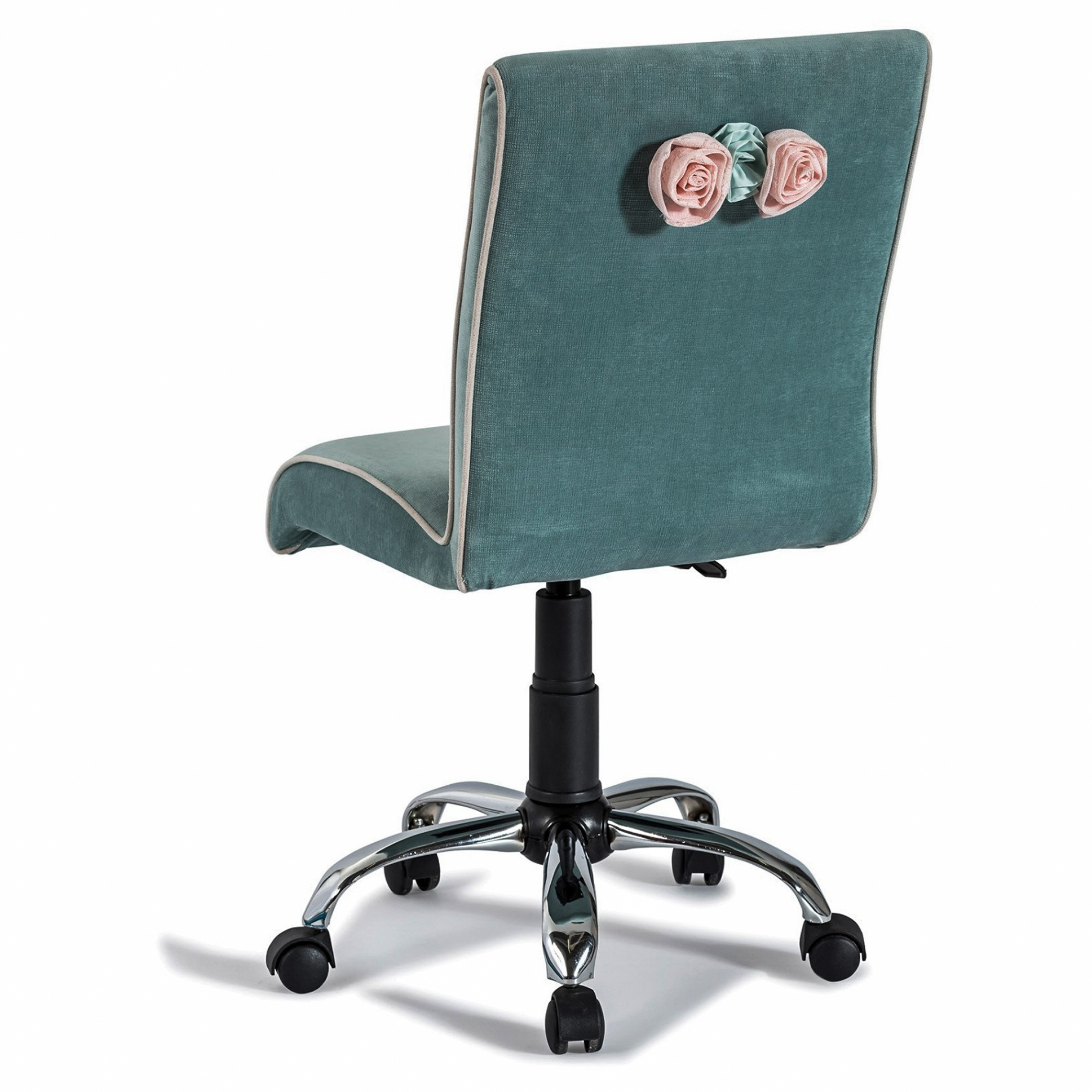 Рабочее креcло на колесах голубое CILEK  00-3832263 Голубой Santreyd  - Вид №1