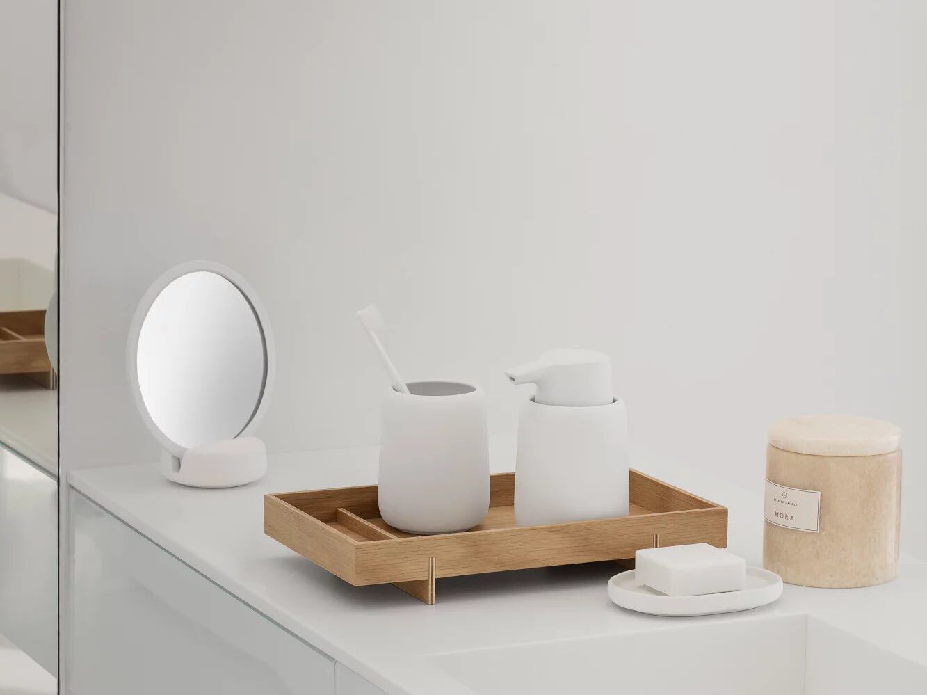 Керамическая подставка для мыла blomus есть ARCH-00083351 - Вид №7